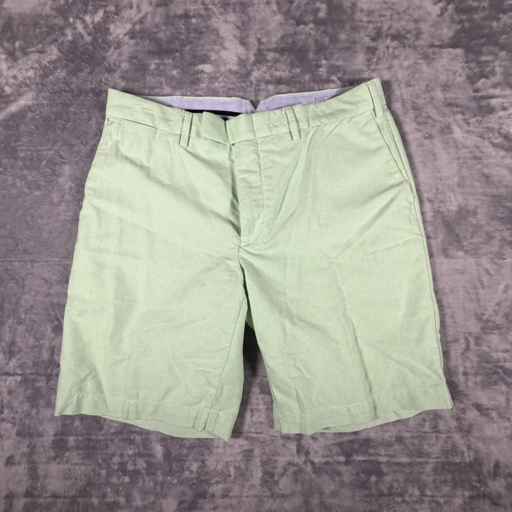 Polo Ralph Lauren Shorts Men's 36 Green Golf Chino Preppy Quiet Luxury